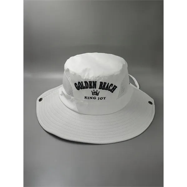 Wide Brim Bucket Hat