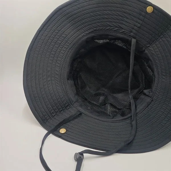 Wide Brim Bucket Hat