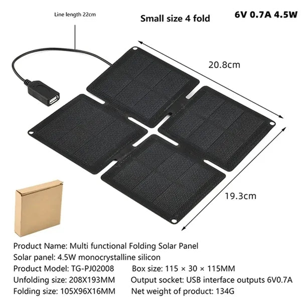Solar Panel Mobile Phone Charging