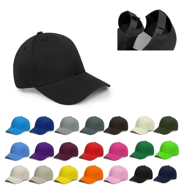 6-Panel Polyester Baseball Cap