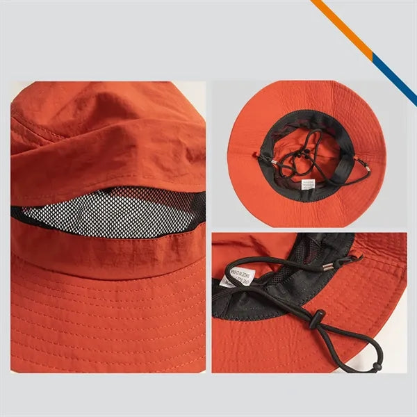 Lulu Foldable Bucket Hat with String