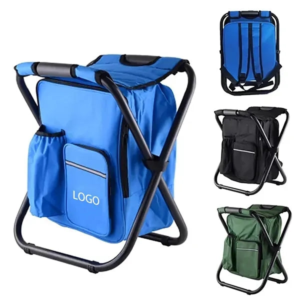 3 In 1 Folding Chair With Insulated Cooler Bag And Backpack