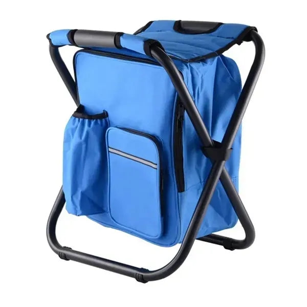 3 In 1 Folding Chair With Insulated Cooler Bag And Backpack
