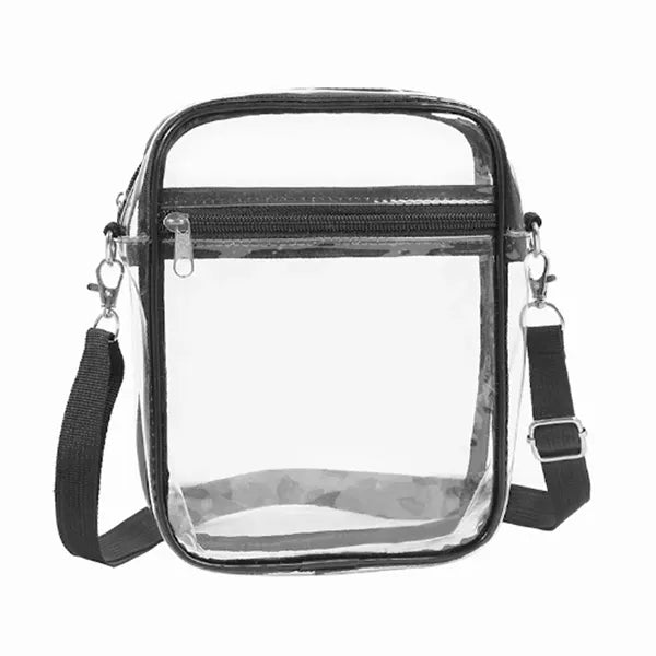 Transparent PVC Crossbody Bag