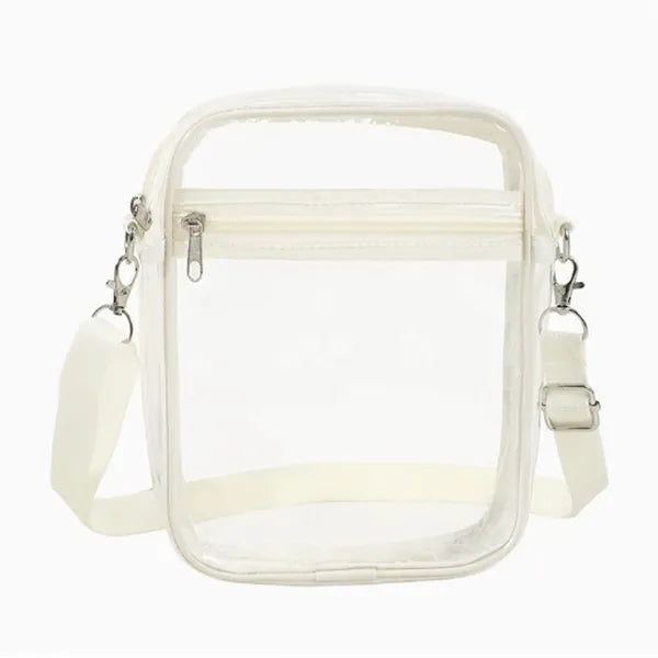 Transparent PVC Crossbody Bag
