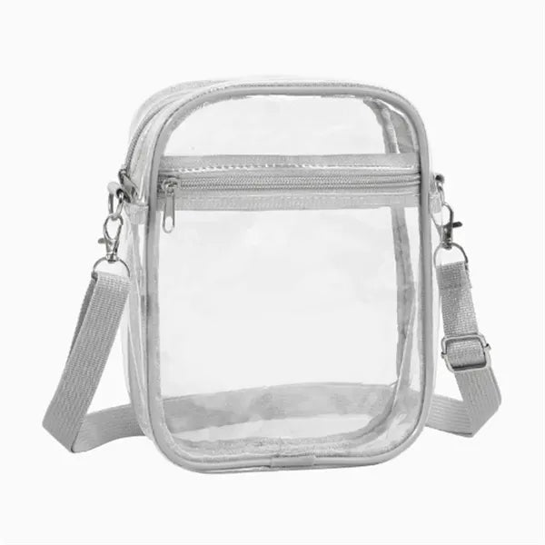 Transparent PVC Crossbody Bag