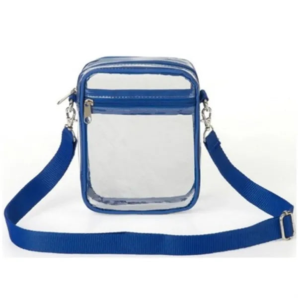 Transparent PVC Crossbody Bag