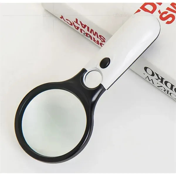 Hand-held Magnifier With 3LED
