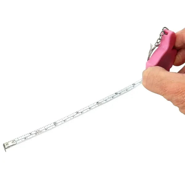 Thumbs Up Tape Measure Key Chain