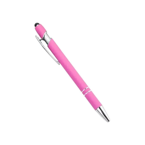 Soft-Touch Pen w/ Stylus