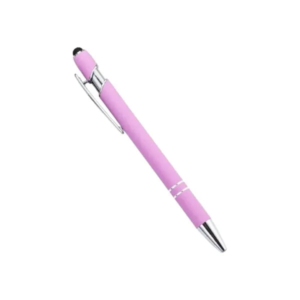 Soft-Touch Pen w/ Stylus
