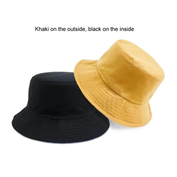 Reversible Double Side Wear Bucket Hat