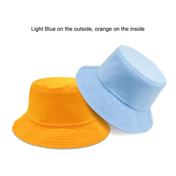 Reversible Double Side Wear Bucket Hat