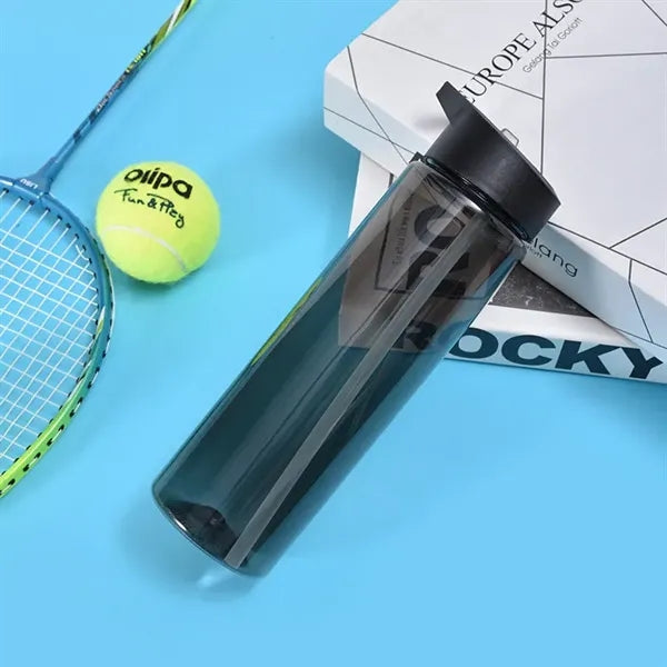 23oz Large Capacity Clear Water Bottle Leakproof Cup
