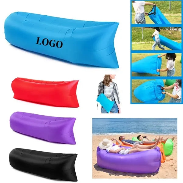 210D Inflatable Lounger Portable Air Couch