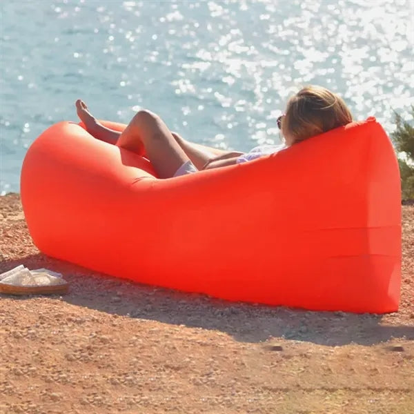 210D Inflatable Lounger Portable Air Couch