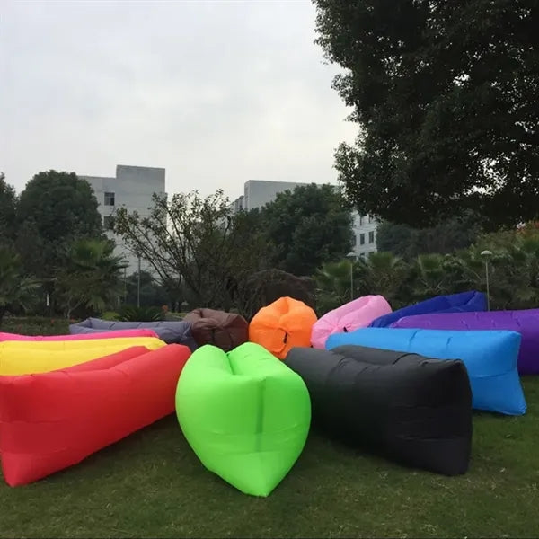 210D Inflatable Lounger Portable Air Couch