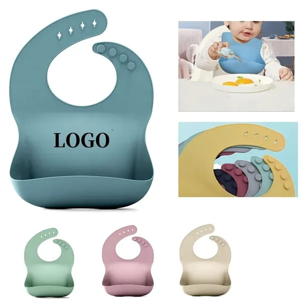 Baby Food Grade Silicone Bibs