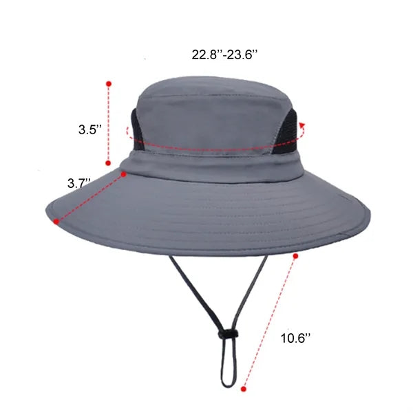 Bucket Hat With Adjustable Strap