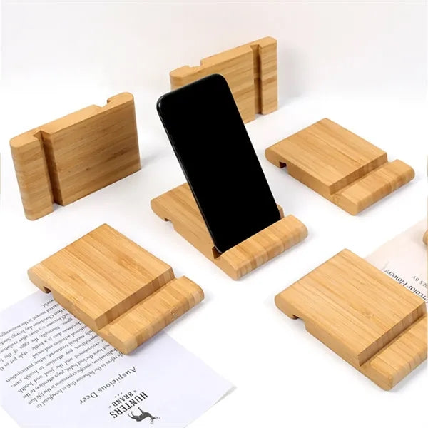 Natural Bamboo Phone Stand