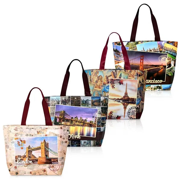 Fashion Meets Function: Double Layered Laminated Travel Bag