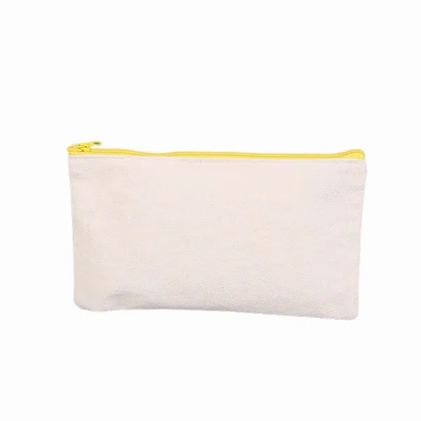 Canvas Zipper Pencil Pouch