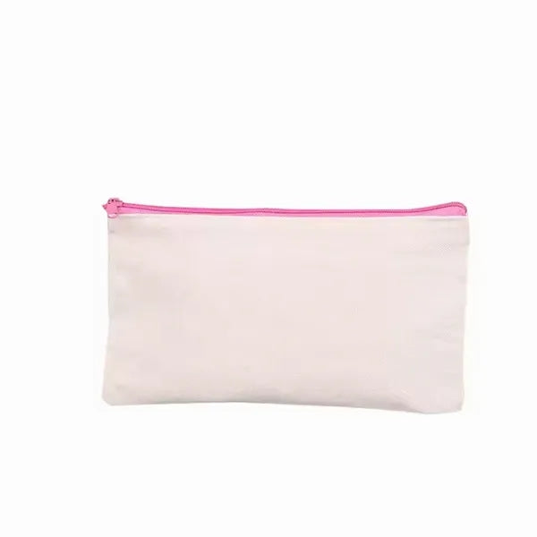 Canvas Zipper Pencil Pouch