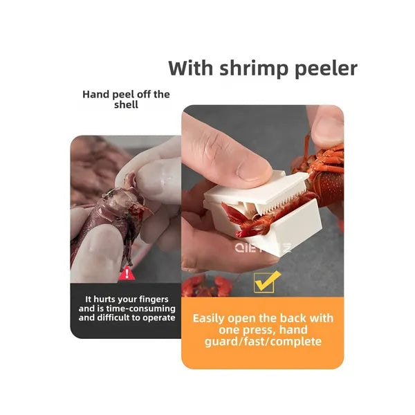 Professional Crawfish Peeler Tool for Restaurants Catering