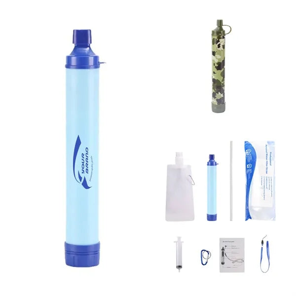 Portable Emergency Outdoor Water Filter Straw
