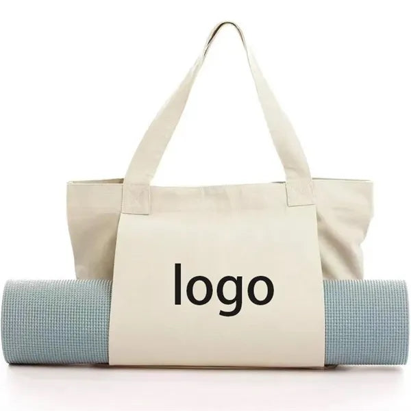 Canvas Yoga Tote Bag