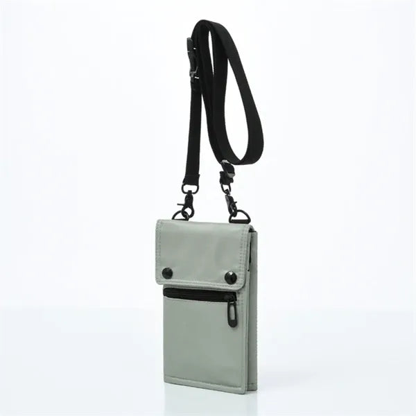 Crossbody Phone Bag Multi-Purpose Pouch w/ Adjustable Strap