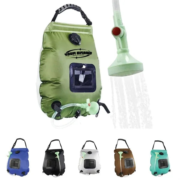 Solar Heated Portable Water Camping Shower Bag for Outdoor