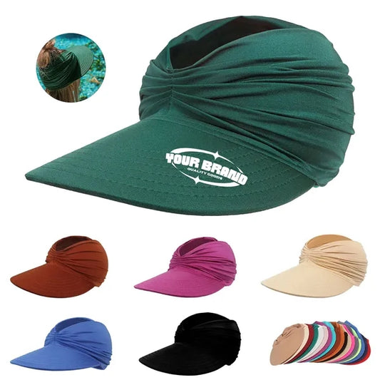 Stylish Protection Beach Sun Visor Hat with Open Top