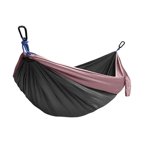 Outdoor Camping Nylon Portable Hammock With Pouch