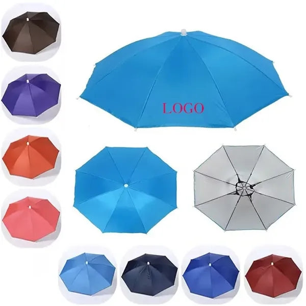 12inch Safty head band umbrella hat