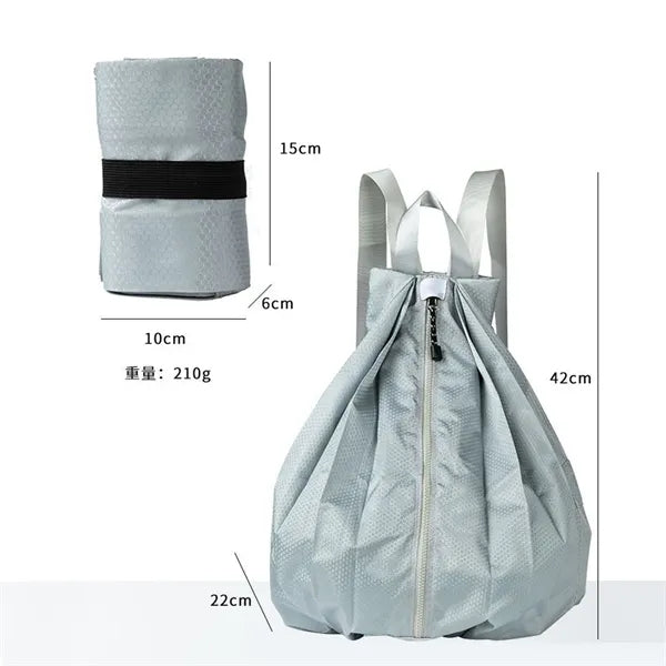 Eco-Friendly Waterproof Foldable Backpack for Outdoor Travel
