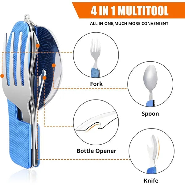 4-in-1 Camping Utensils