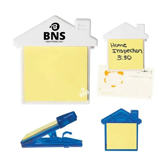 House Shaped Magnet Clip With Sticky Notes