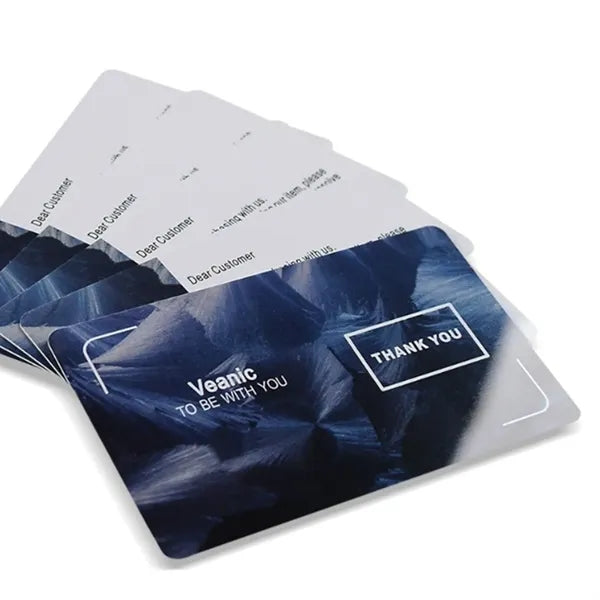 Plastic Card with Magnetic Stripe and Barcodes