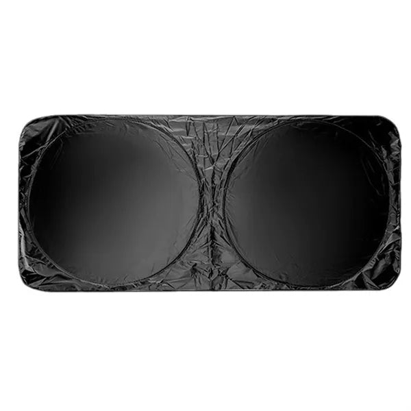 Reflective Foldable Car Sun Shade Windshield with Pouch