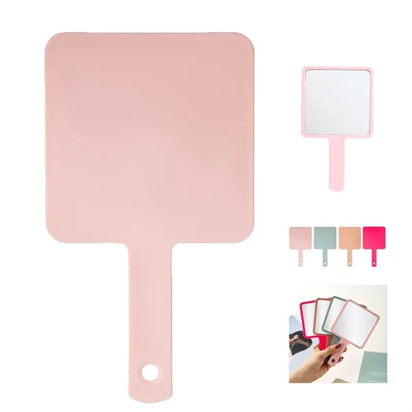 Handheld Square Mirror