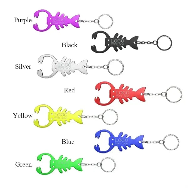 Lobster-Shaped Keychain Bottle Opener