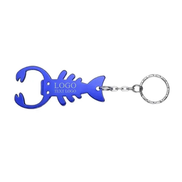 Lobster-Shaped Keychain Bottle Opener