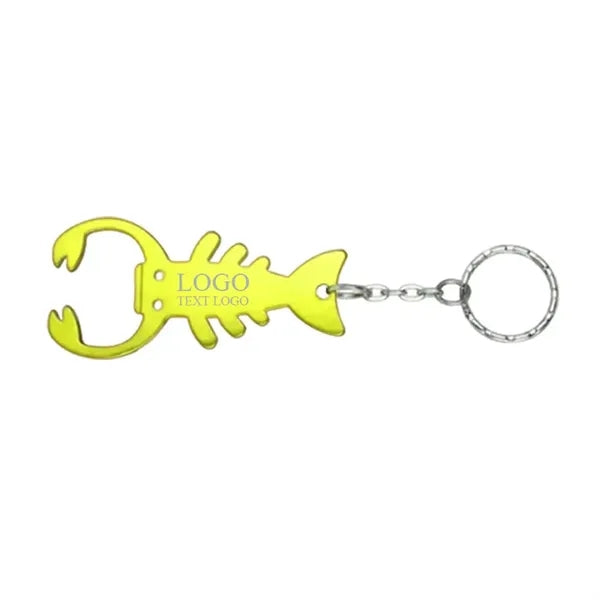 Lobster-Shaped Keychain Bottle Opener