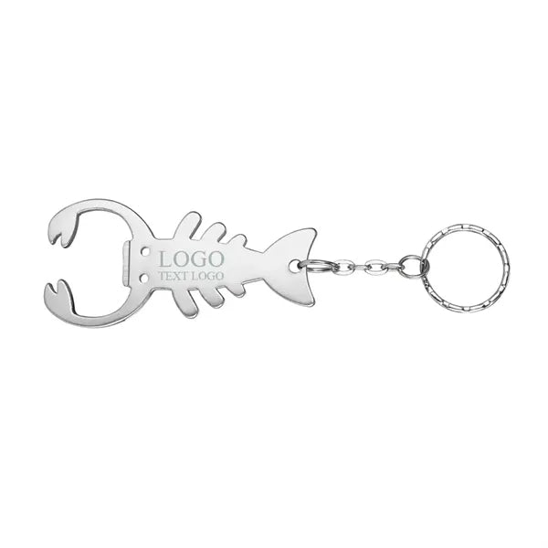 Lobster-Shaped Keychain Bottle Opener