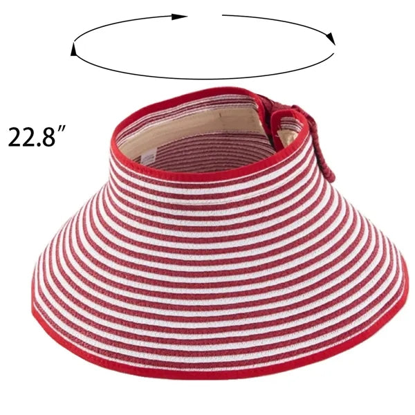 Straw Sun Visor Hats