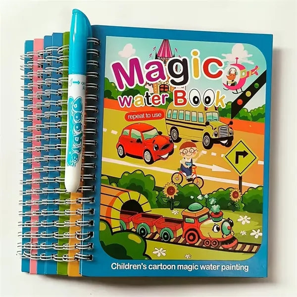 Magic Water Coloring Book