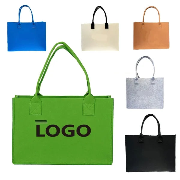 Large-capacity Felt Tote Bag