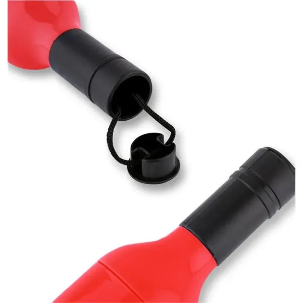 Wine bottle shape folding umbrella
