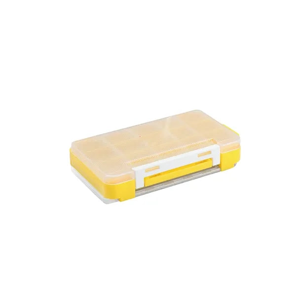 Double-Sided Plastic Lure Box - Fishing Storage Organizer
